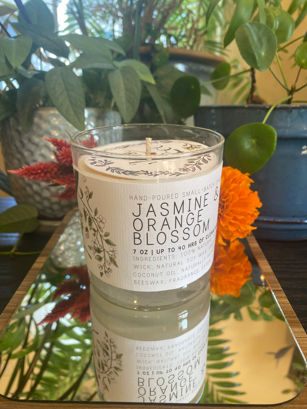 Just Bee Jasmine and Orange Blossom Candle
