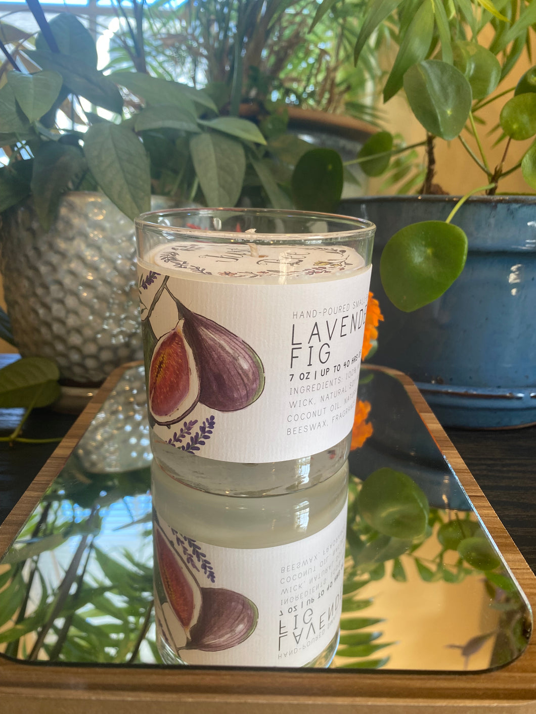 Just Bee Lavender and Fig Candle