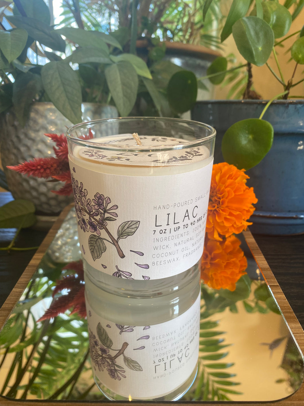 Just Bee Lilac Candle
